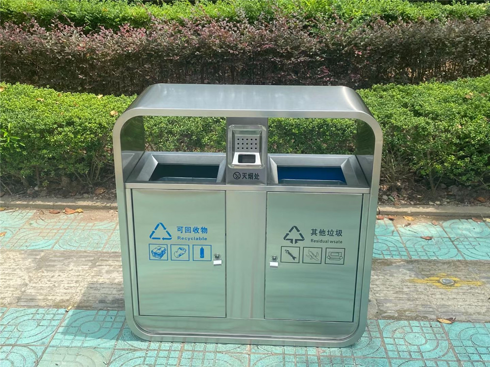 不锈钢垃圾桶